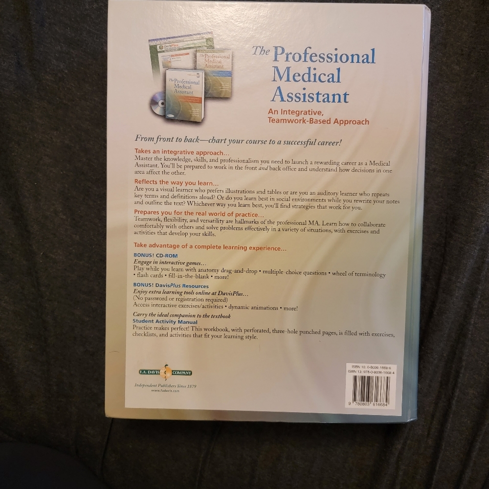 Medical Assistant Book - Picture 2 of 2